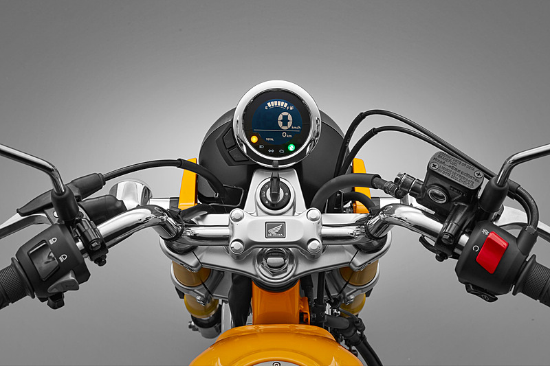 東京モーターショー2017で公開された「モンキー125」のコンセプトモデル