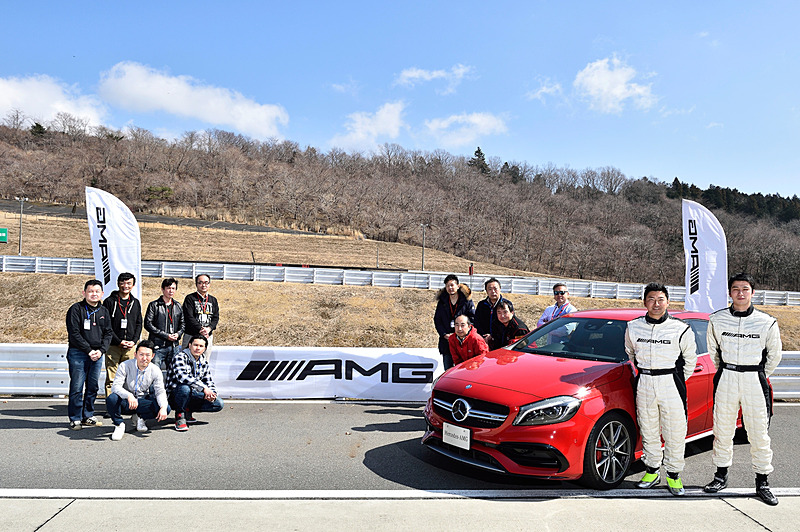 メルセデスAMG 45オーナー限定のドライビングスクール「AMG 45 Driving Club」に、モータージャーナリストの岡本幸一郎氏が参加。その模様をレポートする