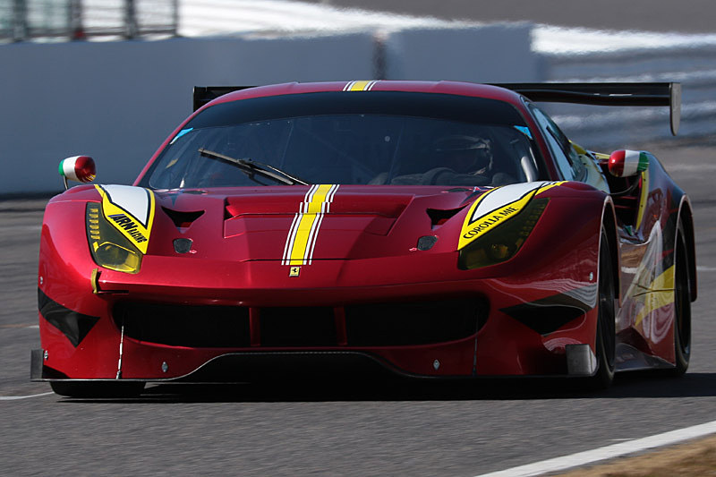 ジャン・アレジ氏はフェラーリ488GT3をドライブ