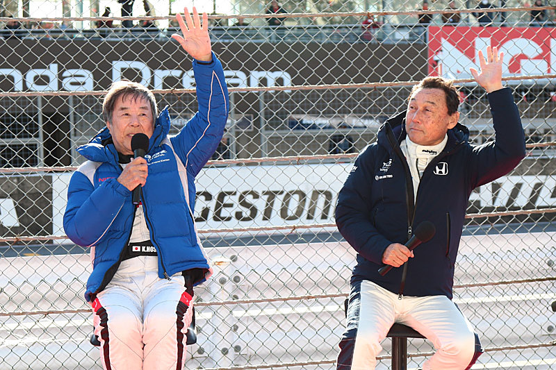 左から星野氏、中嶋氏。ついにTHE LAST BATTLEとなった