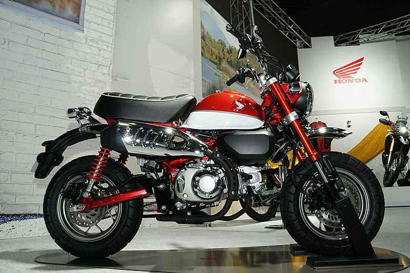 125ccクラスのエンジンを搭載する「モンキー125」市販予定車