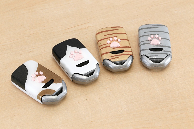 「ペットキーカバー（にゃんこ）」などを参考出品