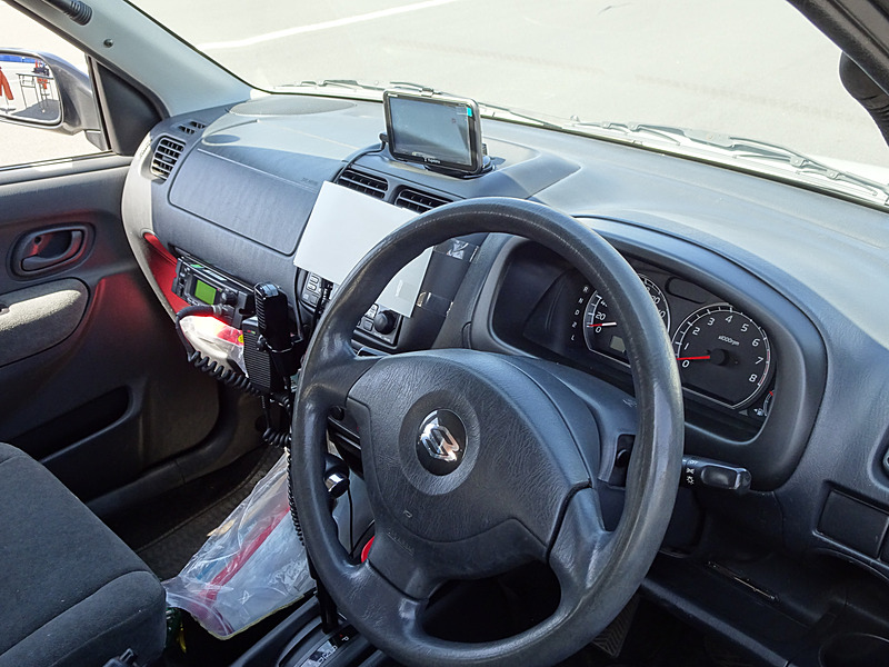 スズキ製のミニパト、岡山県警では警察官を絶賛募集中とのこと