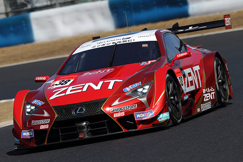 38号車 ZENT CERUMO LC500（立川祐路/石浦宏明組、BS）