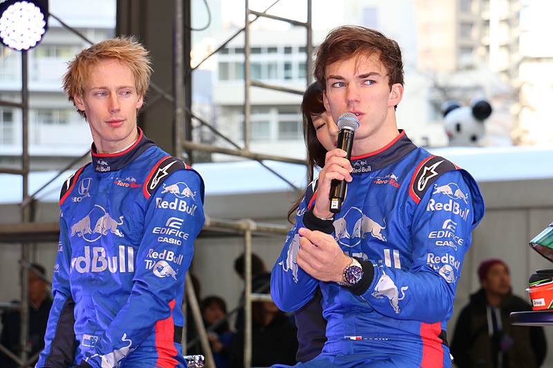 2017年にスーパーフォーミュラで走り、ダウンフォースの部分が勉強になったと語るガスリー選手