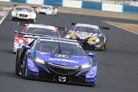 SUPER GT 公式テスト】2日目、GT500は17号車 KEIHIN NSX-GTがトップ