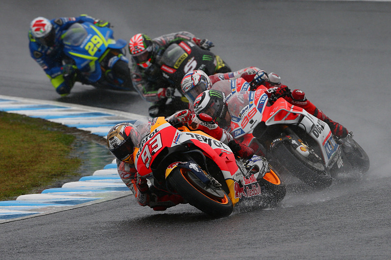 2輪ロードレースの最高峰カテゴリーであるMotoGPの観戦券が先行販売（写真は2017年のMotoGP 日本GP）