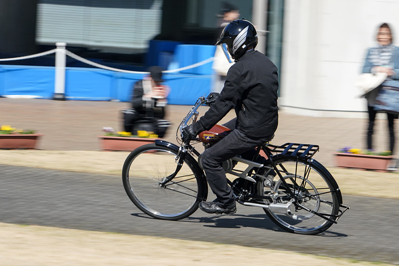ホンダ A型のデモンストレーション走行