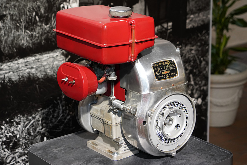 1958年製ホンダ「VNC型」汎用エンジン。農家の作業を軽減する