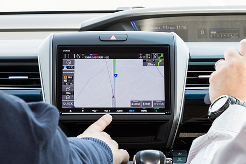 8型、9型大画面モデルはHD高解像度に。ホンダアクセスの純正カーナビ