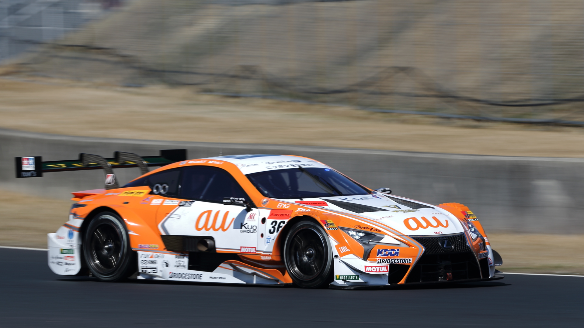 36号車　au TOM'S LC500　中嶋一貴/関口雄飛