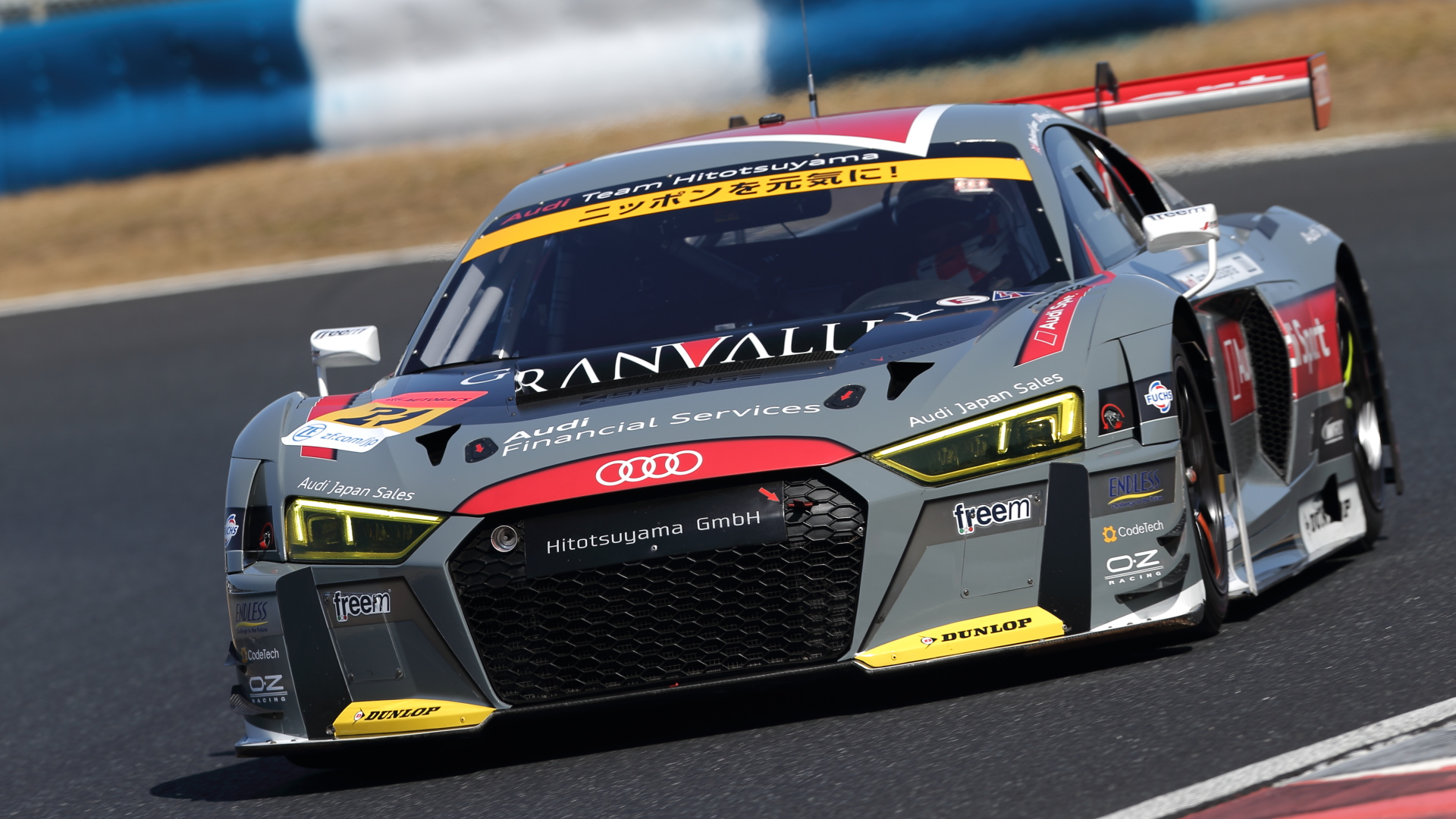 21号車　Hitotsuyama Audi R8 LMS　リチャード・ライアン/富田竜一郎/篠原拓郎