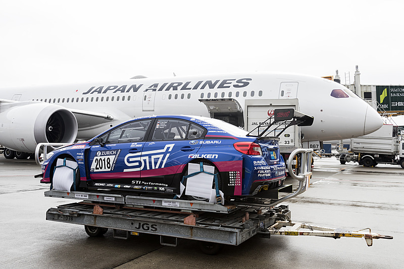 全容を現したSUBARU WRX STI NBRチャレンジ2018