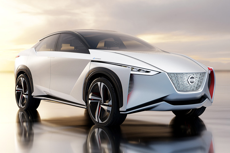 2017年10月の東京モーターショー2017で世界初公開された「ニッサン IMx コンセプト」。2022年度までにこのモデルから発想を得た“グローバルなクロスオーバーEV”の市場投入を目指している
