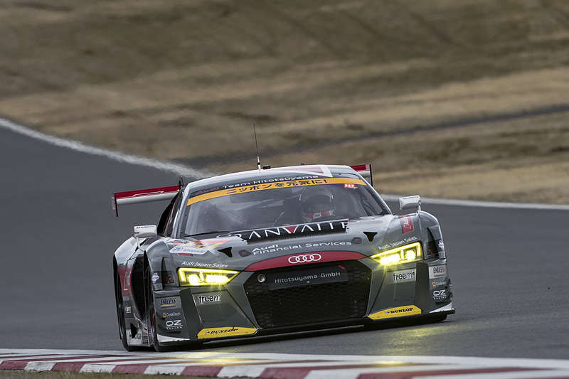 SUPER GTのGT300クラスに参戦する21号車 Audi Team Hitotsuyama（Hitotsuyama Audi R8 LMS）、リチャード・ライアン選手、富田竜一郎選手