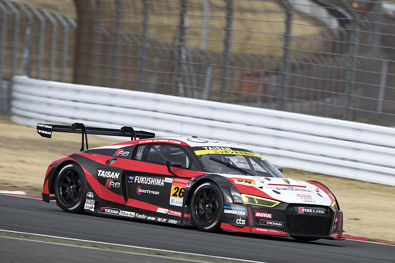 26号車 Team TAISAN（TAISAN R8 FUKUSHIMA）、山田真之亮選手、川端伸太朗選手