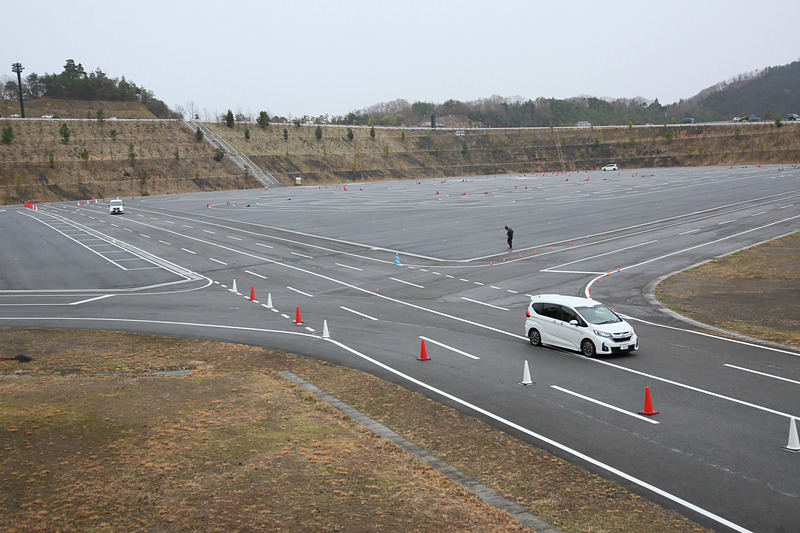 ホンダ Modulo X 体感試乗会はツインリンクもてぎ内の第2アクティブセーフティトレーニングパークで行なわれた