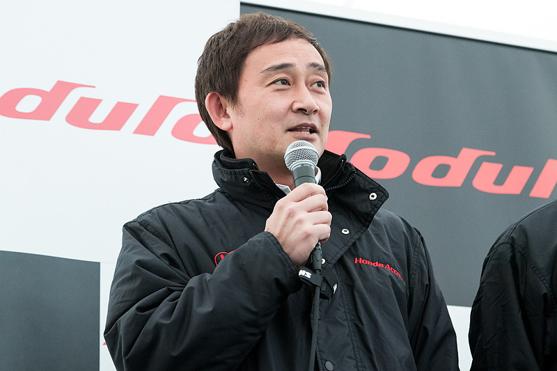 SUPER GT GT300クラス 34号車 Modulo KENWOOD NSX GT3のドライバー、道上龍選手
