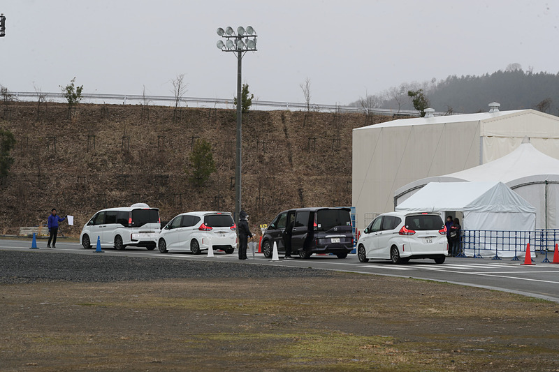 第2アクティブセーフティトレーニングパークでの試乗は、標準車との違いを掴みやすくするためステップワゴン、フリードともにまず標準車に乗ってからModulo Xに乗り換える方法が取られた