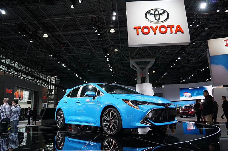 新型「カローラ ハッチバック」（米国仕様）