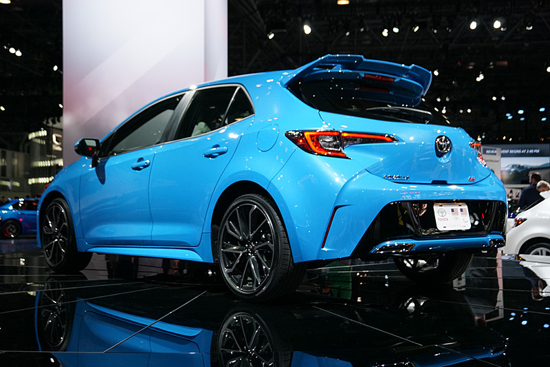 新型「カローラ ハッチバック」（米国仕様）