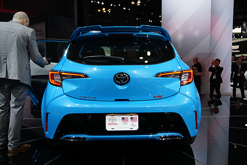 新型「カローラ ハッチバック」（米国仕様）