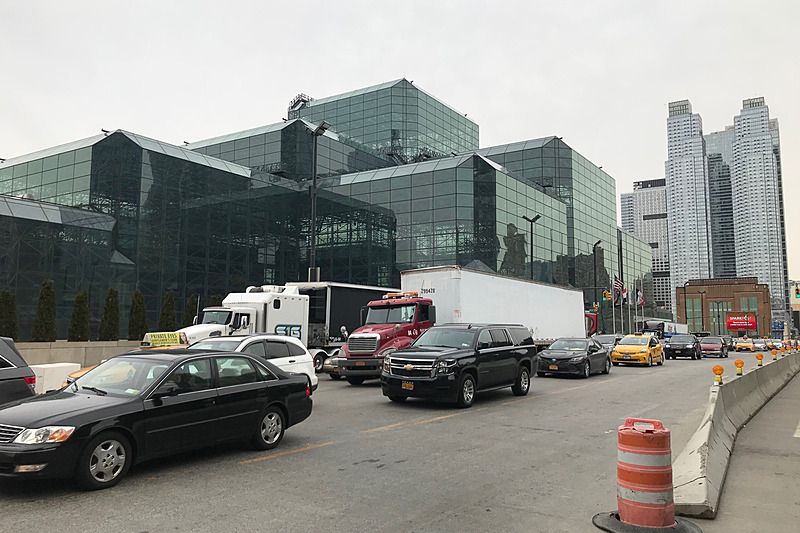 New York International Auto Show 2018の会場となる「ジェイコブ・ジャヴィッツ・コンベンションセンター」