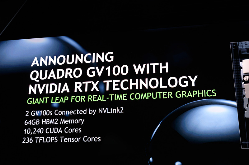 NVLink2によって2枚のQuadro GV100を接続した際の性能