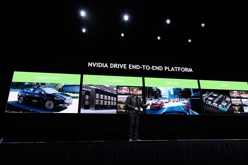 NVIDIAは、自動運転車に対する開発環境を提供していく