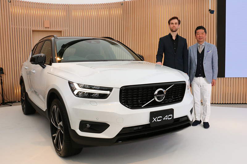 新型コンパクトSUV「XC40」の発表会がブランドコンセプトストア「ボルボスタジオ青山」で行なわれた