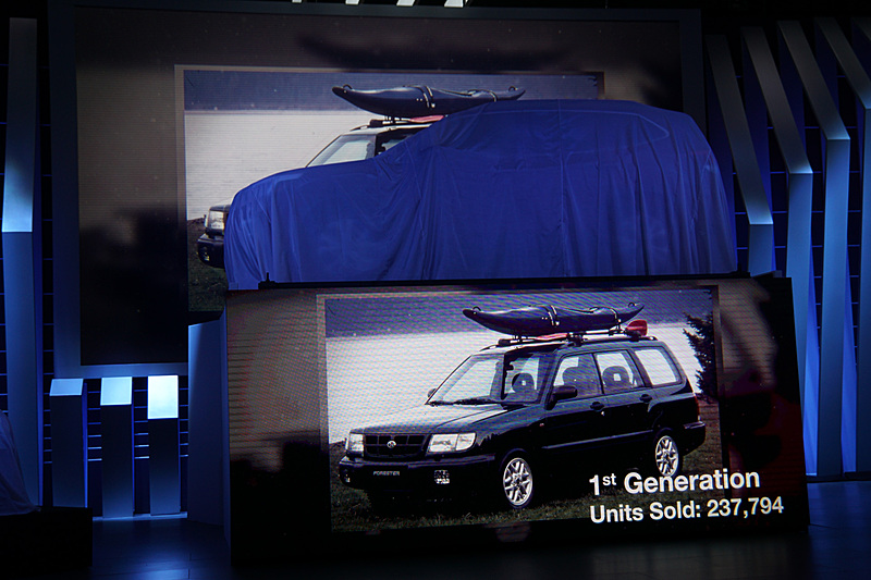 第1世代フォレスターの累計販売台数は23万7794台