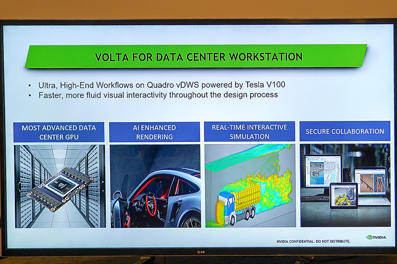 VoltaアーキテクチャがQuadro vDWSにも
