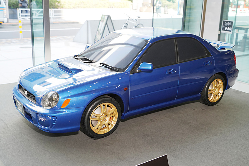 2代目「インプレッサ WRX」の1/4モデル