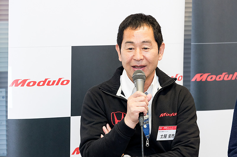 Modulo開発アドバイザーを務める土屋圭市氏