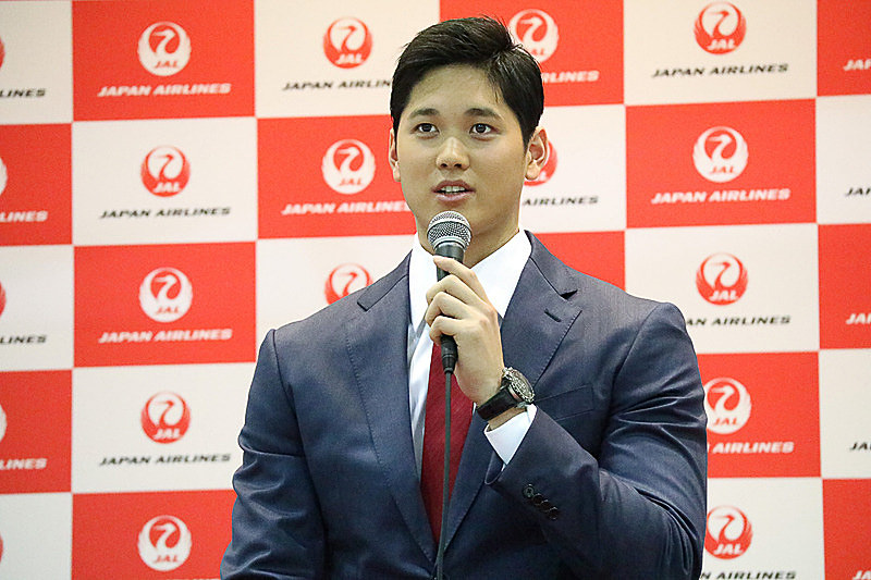 米国メジャーリーグ「ロサンゼルス・エンゼルス」に所属する大谷翔平選手