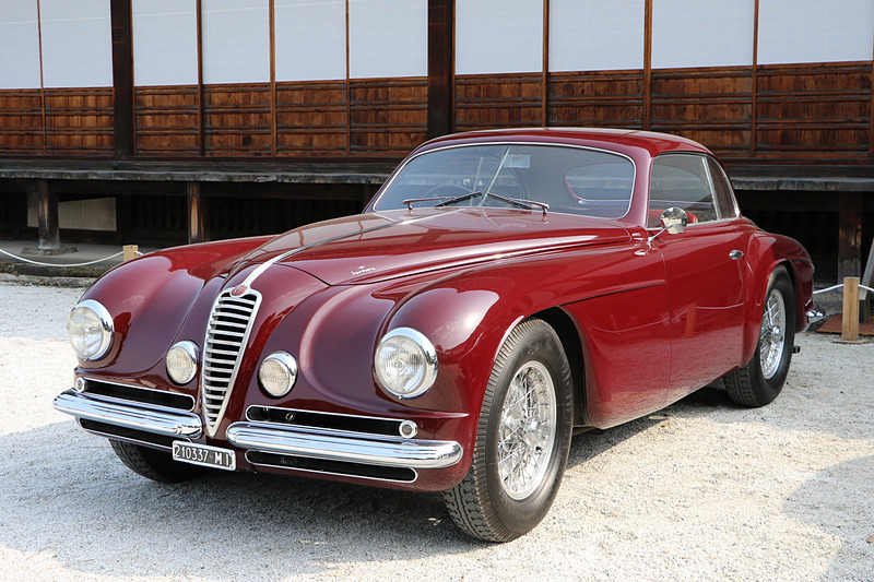 2018年の最優秀賞である「ベスト・オブ・ショウ」に選ばれた1951年式「アルファ ロメオ 6C 2500SS ヴィラ デステ」