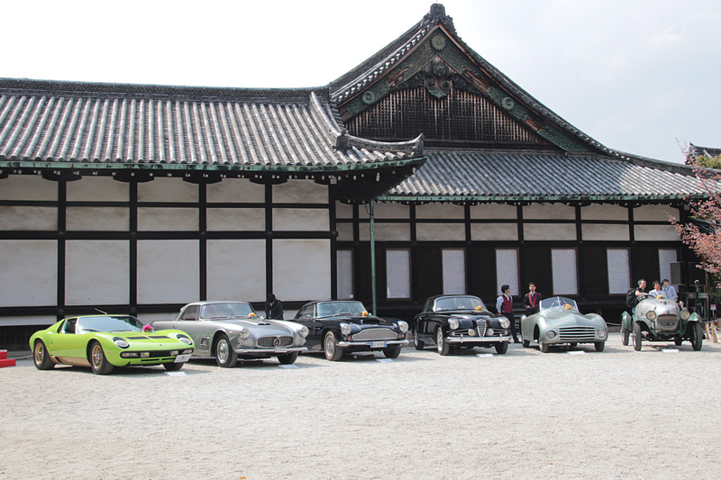 各賞を受賞した12台のクラシックカー