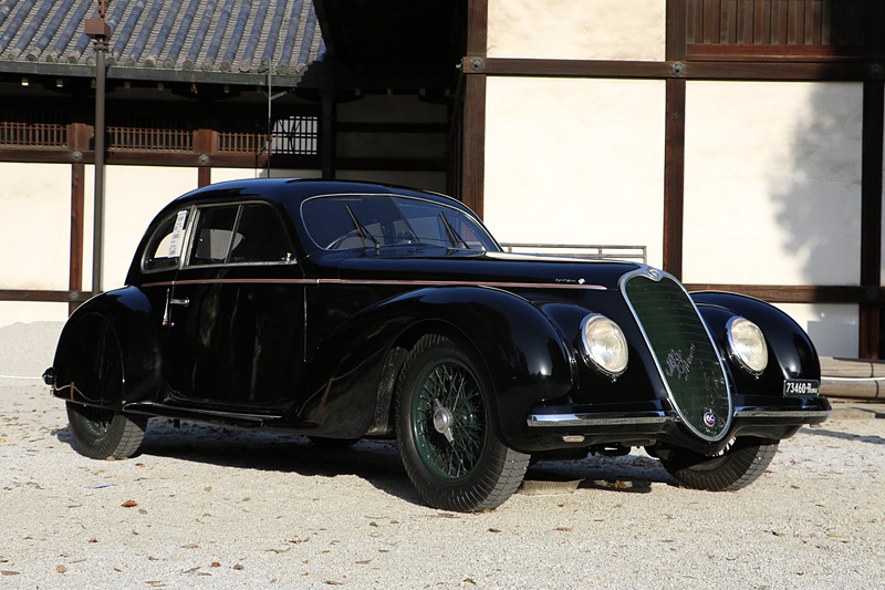 「Touring Early Italian」（1951年以前に作られた、イタリアのメーカーでトゥーリングのボディを纏った最も優れているクルマ）　1939年式 アルファ ロメオ 6C 2500SS スポーツベルリネッタ