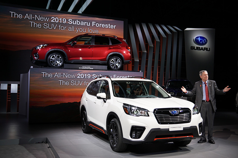 新型「フォレスター」（米国仕様）