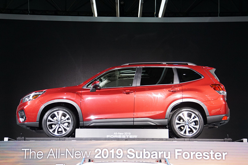 新型「フォレスター」（米国仕様）