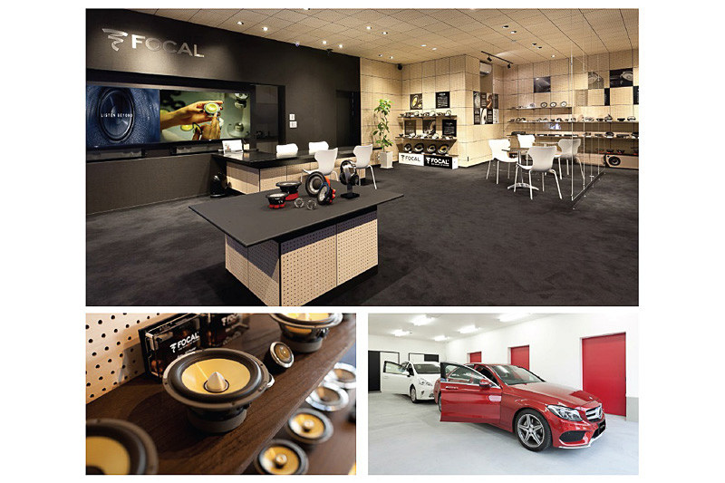 写真の「フォーカル プラグ＆プレイ本店＜木更津アウトレット前＞」に続き、国内3店舗が4月7日オープン