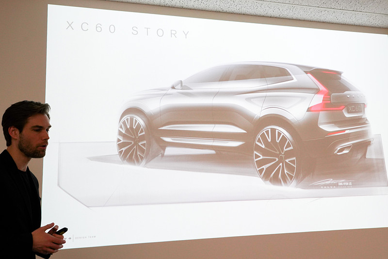XC60のデザインについて。極力無駄を省いたデザインがテーマ