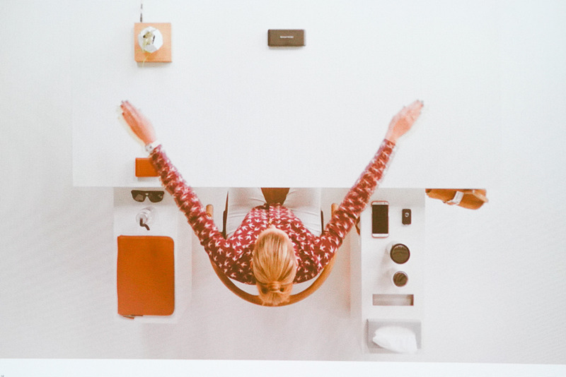 スマートストレージの概念。普段使うモノを手の届く範囲で収納できるように工夫されている