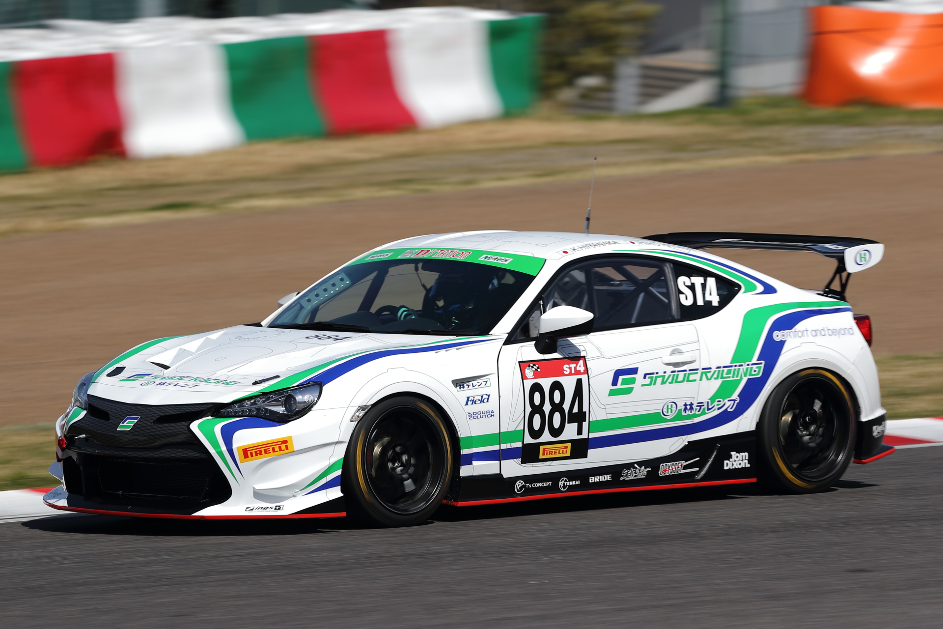 5位 No.884 林テレンプ SHADE RACING 86（ZN6）平中克幸/HIRO HAYASHI