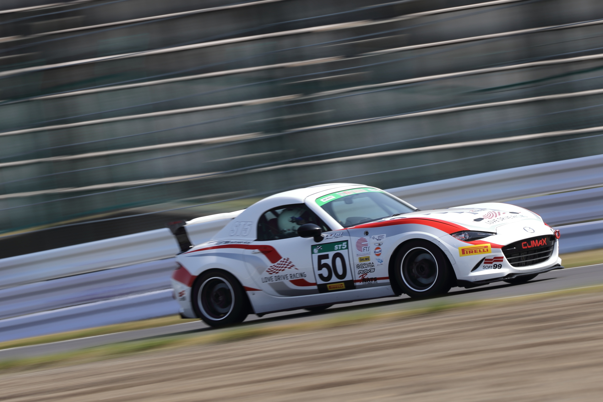 6位 No.50 LOVE DRIVE RACING ロードスター（ND5RC）岩岡万梨恵/猪爪杏奈/小松寛子/関崎祐美子