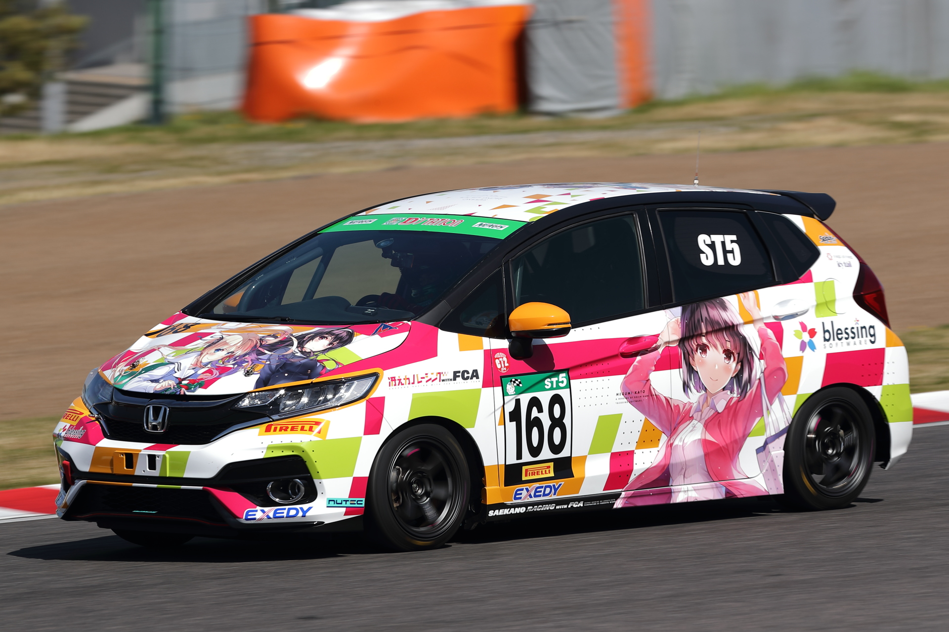 8位 No.168 冴えカノレーシングWITH FCA（GK5）藤井潤/窪田俊浩/梅田真祐