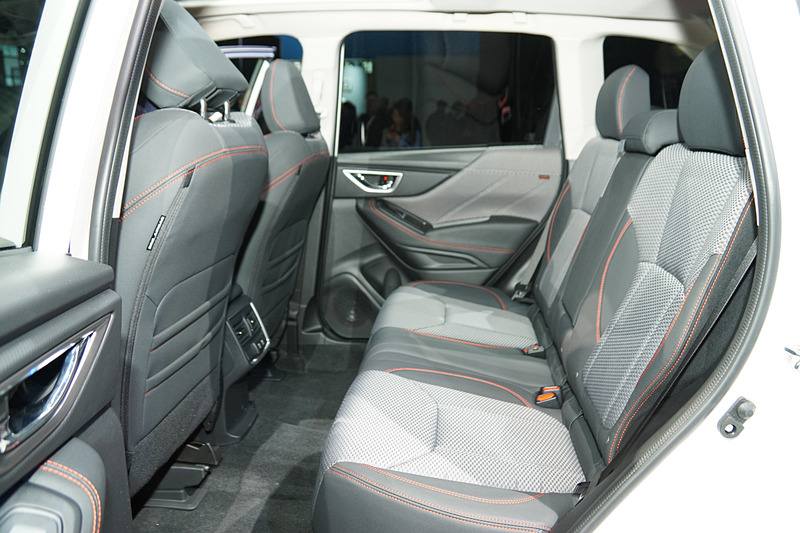 ドアトリムは肩から腕まで体と接する部分にソフトパッドを採用