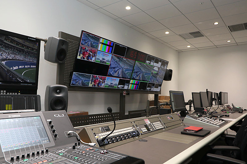 主にプロ野球の放送エリア