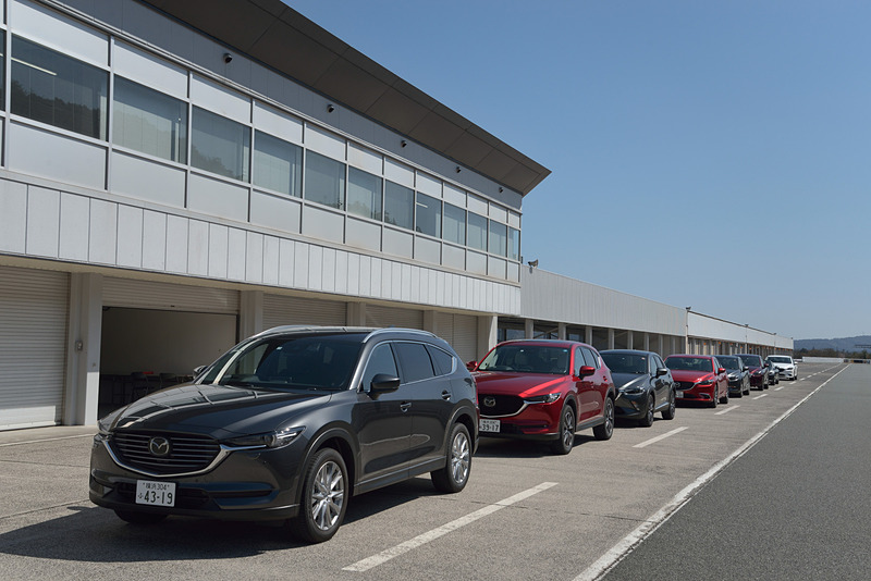「CX-8」を含むマツダの新世代商品を試乗