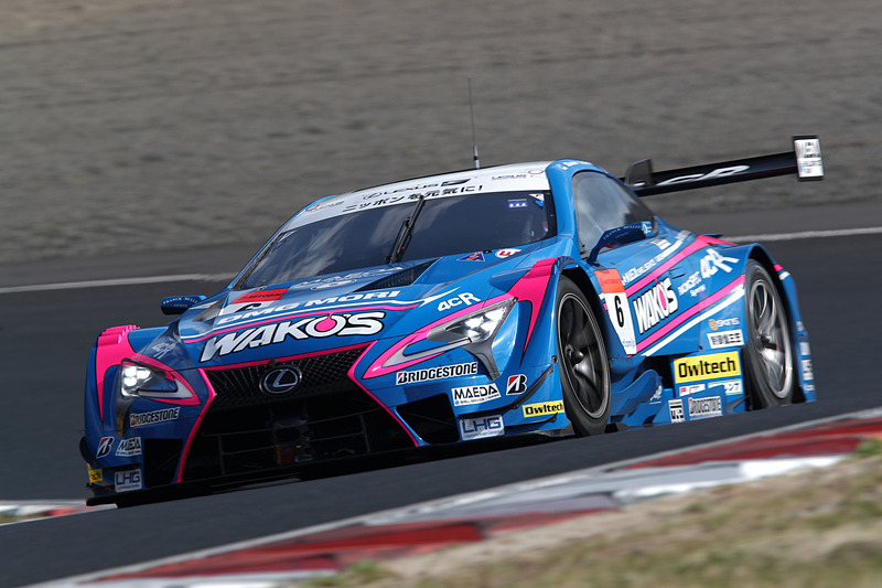 4位となった6号車 WAKO'S 4CR LC500（大嶋 和也/フェリックス・ローゼンクヴィスト組